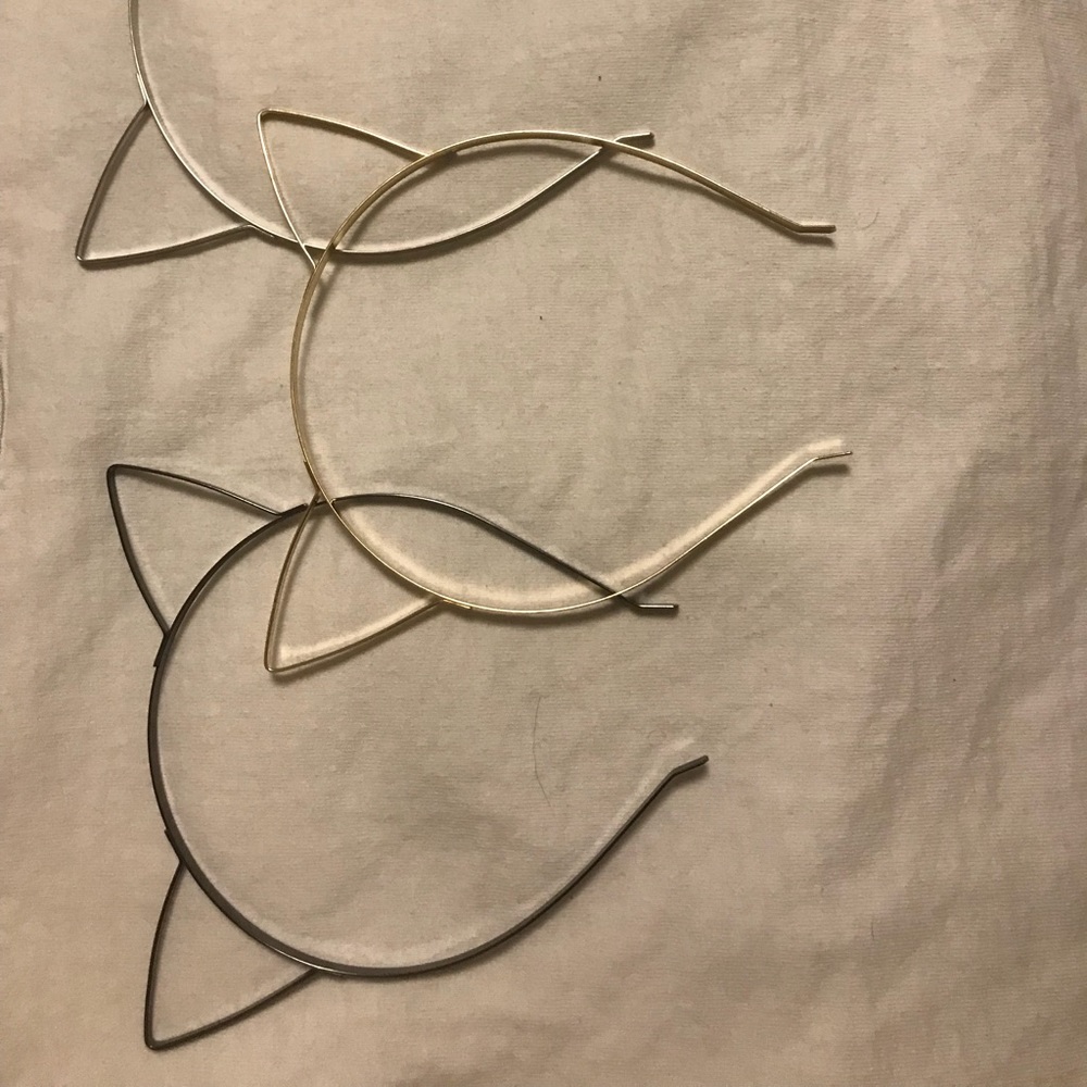 Metal Cat Ear Headband